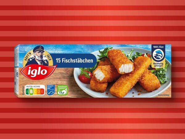 Bild 1 von Iglo Fischstäbchen