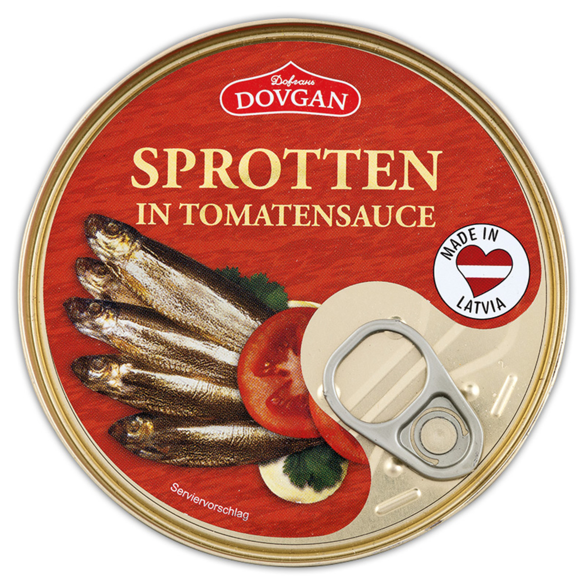 Bild 1 von Dovgan Sprotten in Tomatensauce