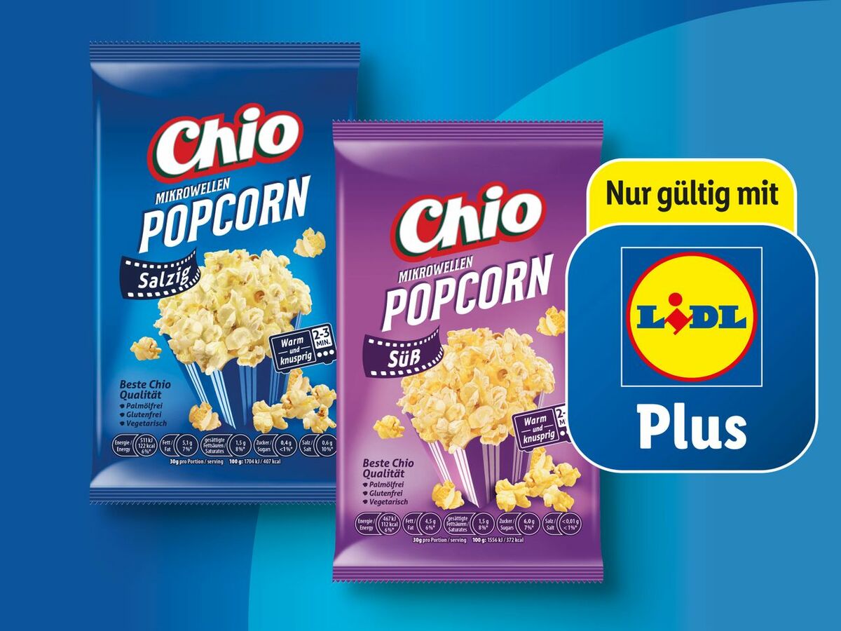 Bild 1 von Chio Mikrowellen-Popcorn