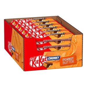 KitKat Chunky Peanut Butter 42 g, 24er Pack