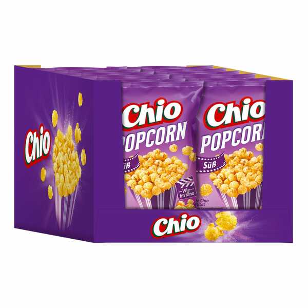 Bild 1 von Chio Popcorn Süß 120 g, 12er Pack
