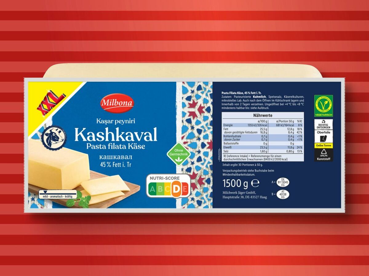 Bild 1 von Milbona Kashkaval XXL
