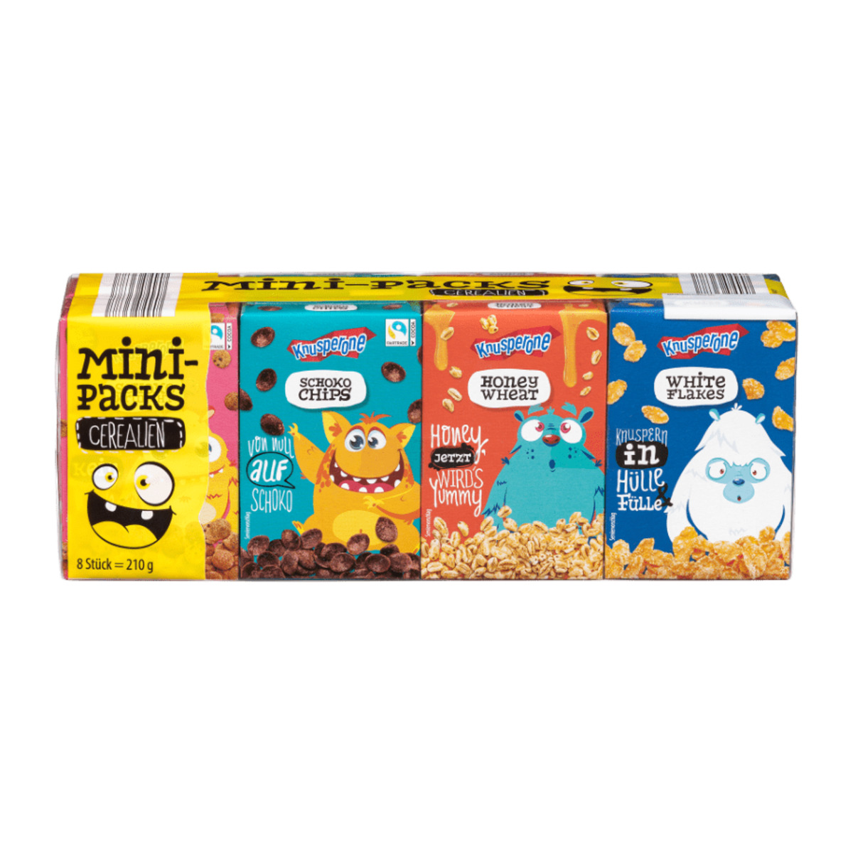 Bild 2 von KNUSPERONE Mini-Packs Cerealien