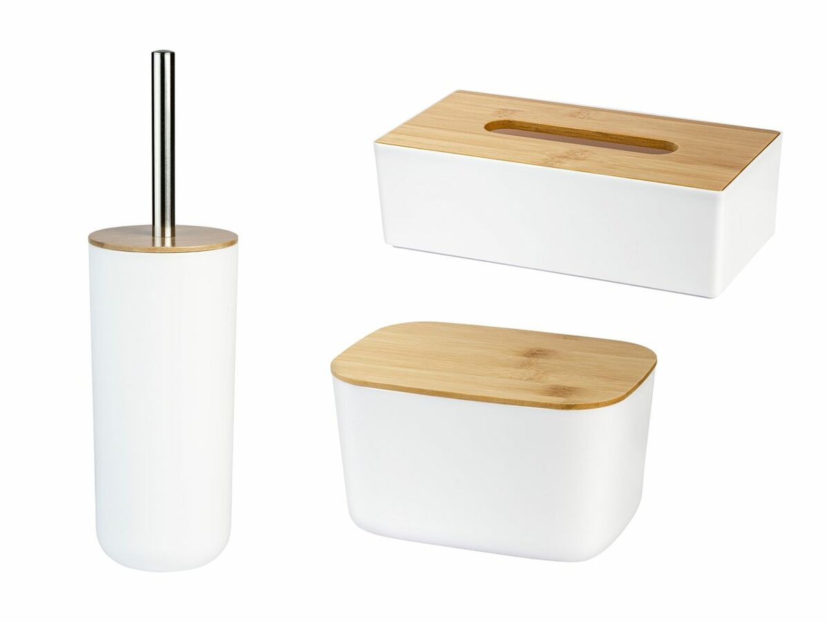 Bild 1 von LIVARNO home WC-Bürstengarnitur/Aufbewahrungs-/ Kosmetiktücherbox