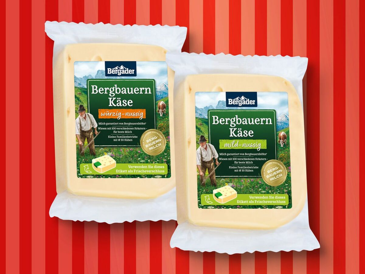 Bild 1 von Bergader Bergbauern Käse
