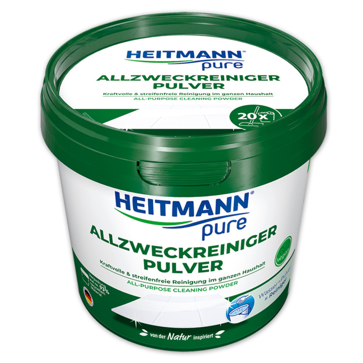 Bild 1 von Heitmann Pure Allzweckreiniger Pulver