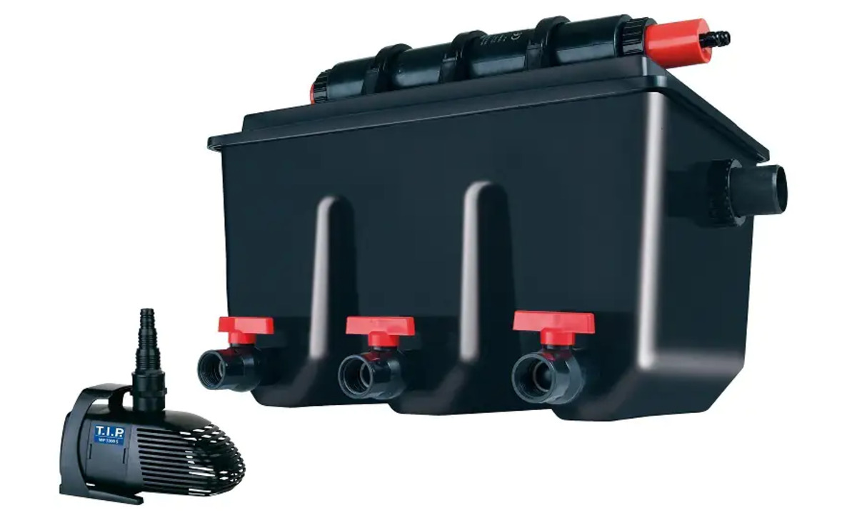 Bild 1 von T.I.P. Profi-Teichaußenfilter MTS 30000 UV 25 Fördermenge: 3.600 l/h, 65 W