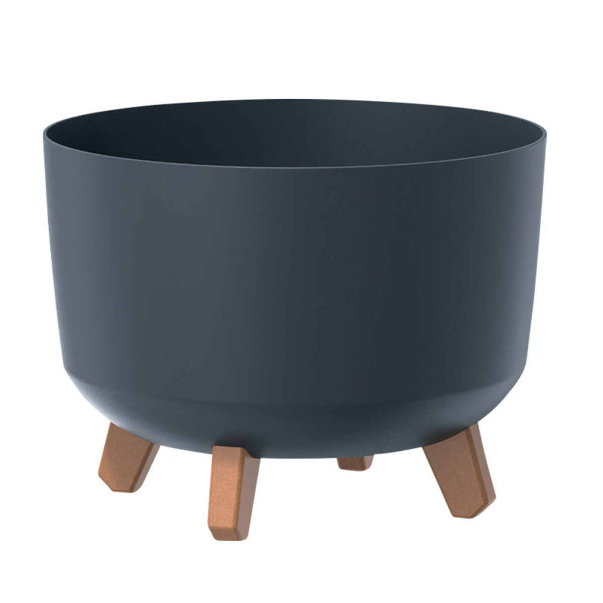 Bild 1 von Pflanztopf Gracia Low Ø 300mm anthrazit