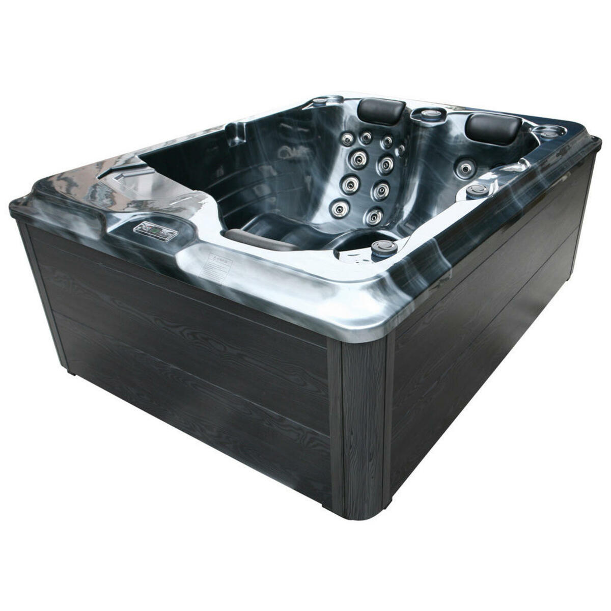 Bild 1 von XXXLutz WHIRLPOOL Schwarz, Dunkelgrau