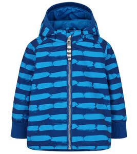 racoon Outdoor Buster Paint Trekking-Jacke moderne Kinder Funktions-Jacke Blau