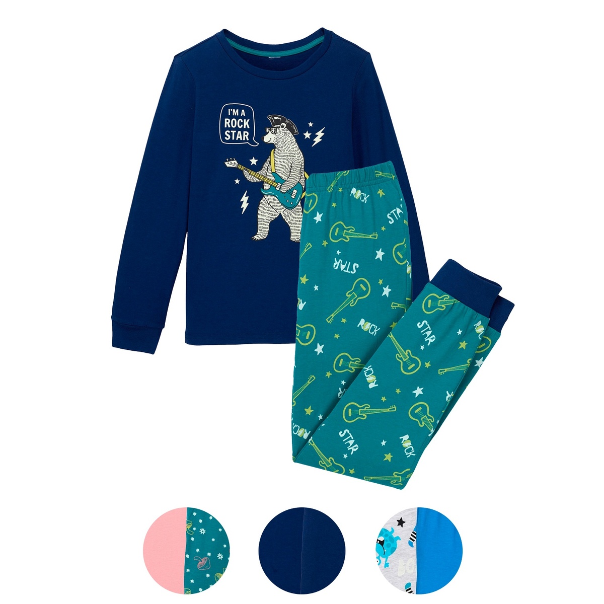 Bild 1 von ALIVE Kleinkinder Pyjama „Glow in the Dark“