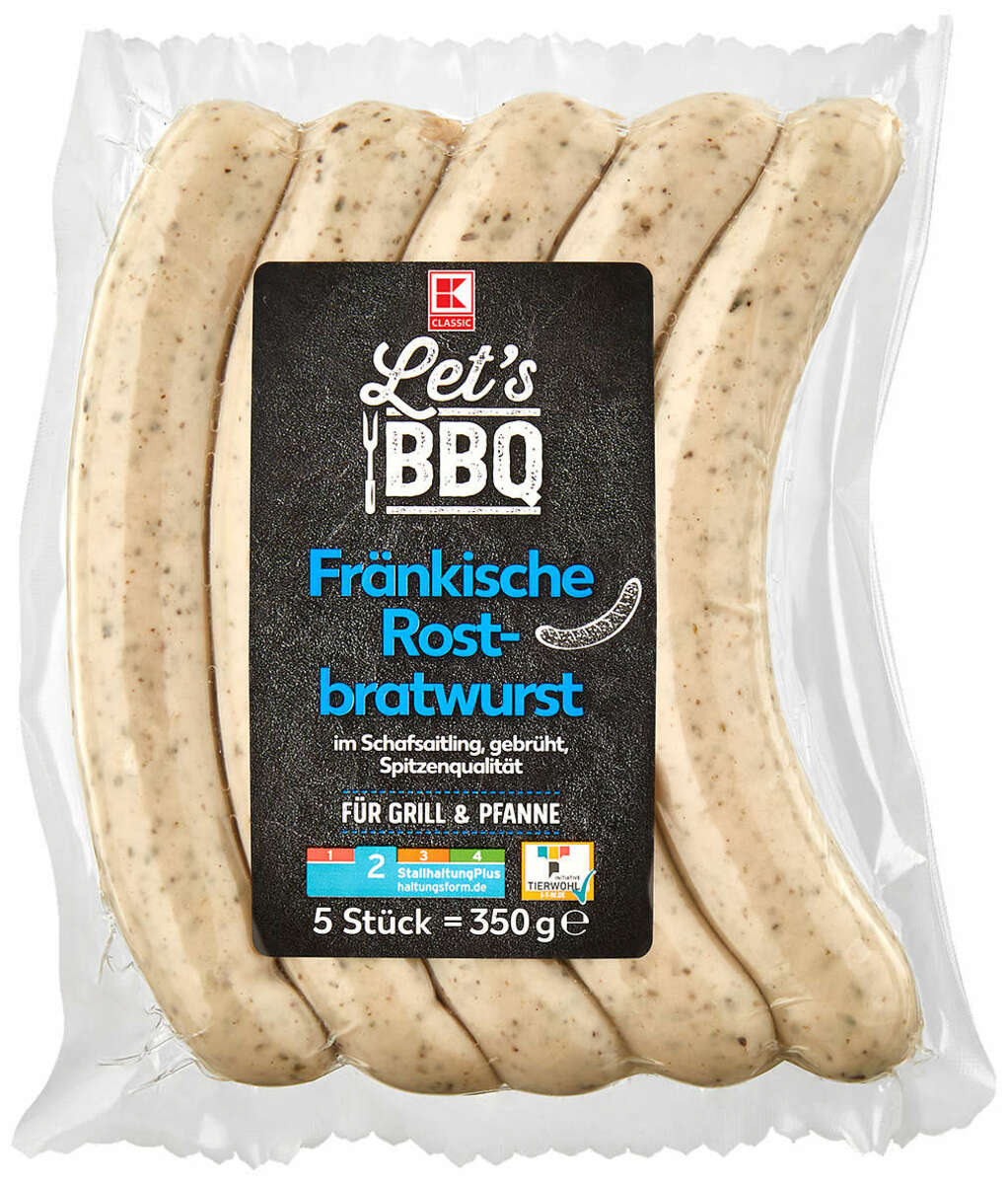 Bild 1 von K-CLASSIC Fränk. Rostbratwurst