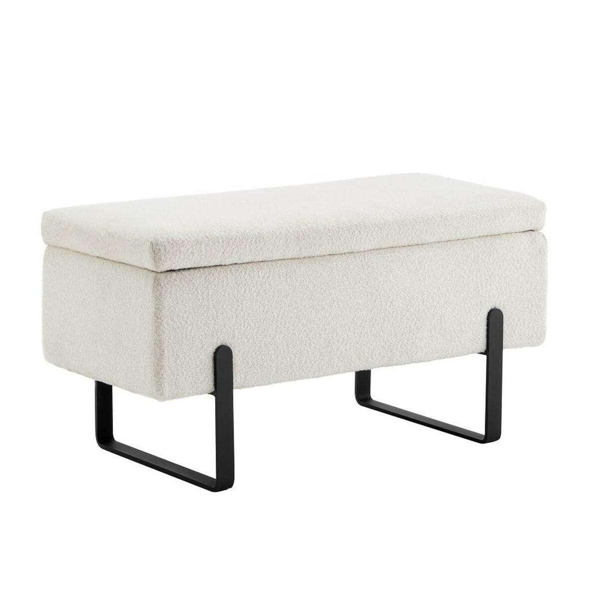 Bild 1 von Truhenbank Emilia mit Stauraum in Weiß