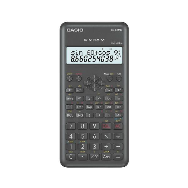 Bild 1 von Casio Schulrechner FX-82 MS batteriebetrieben schwarz
