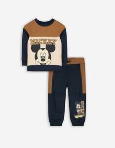 Baby Set aus Sweatshirt und Hose - Mickey Mouse