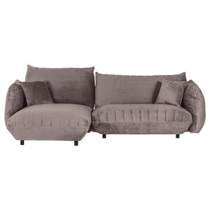 Carryhome ECKSOFA Schlamm