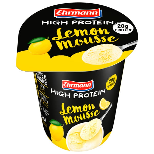 Bild 1 von Ehrmann High Protein Lemon Mousse laktosefrei 200g