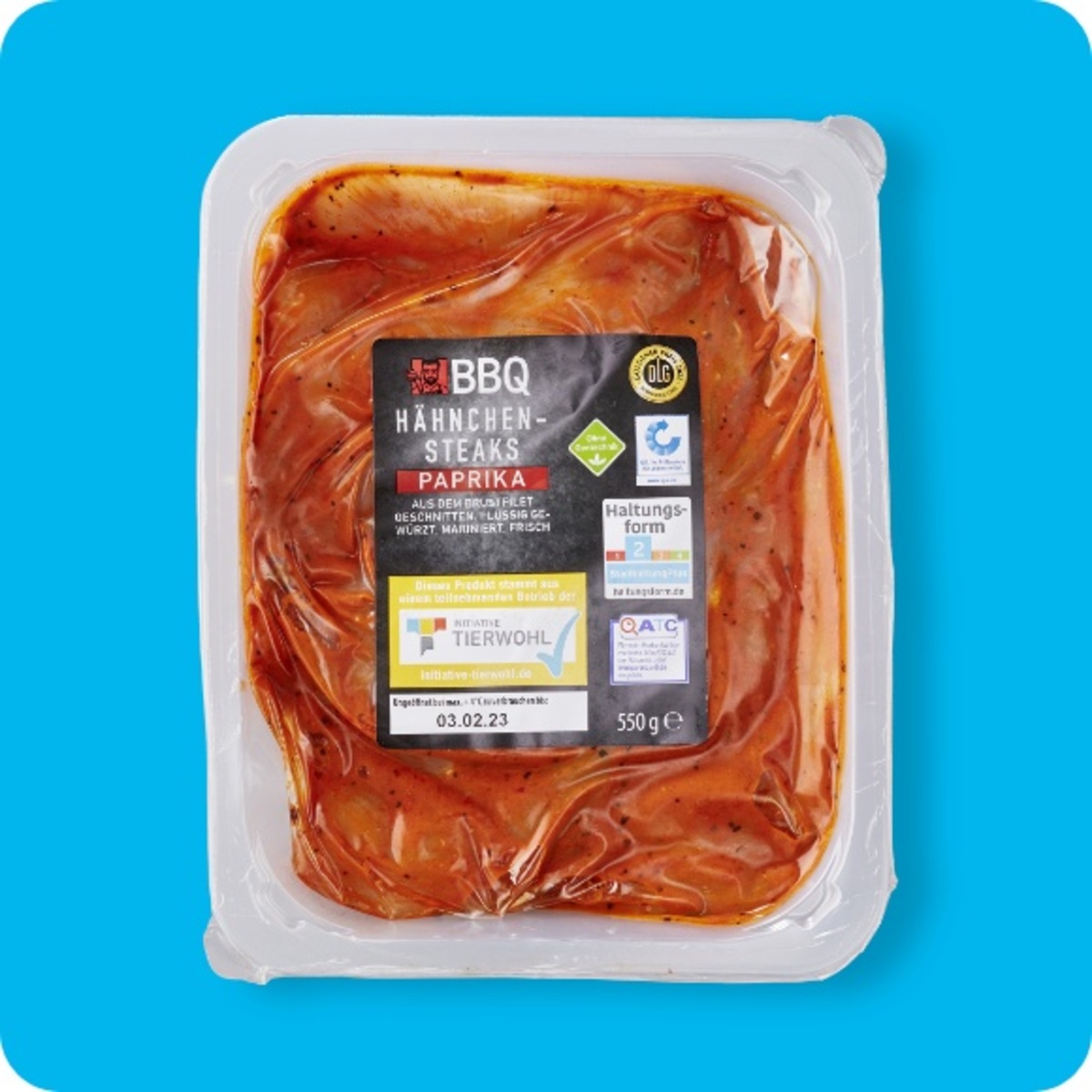 Marinierte Hähnchensteaks von ALDI SÜD ansehen!