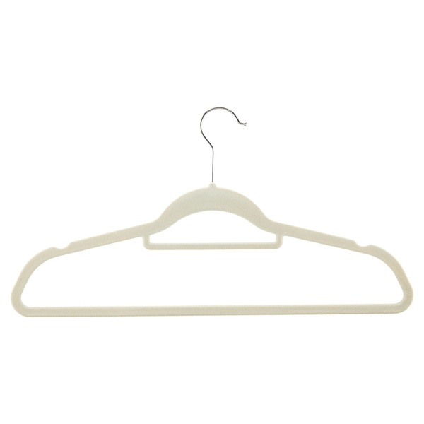 Bild 2 von EASY HOME Beflockte Kleiderbügel, 10er-Packung