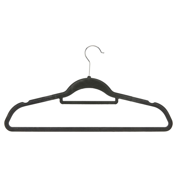 Bild 3 von EASY HOME Beflockte Kleiderbügel, 10er-Packung