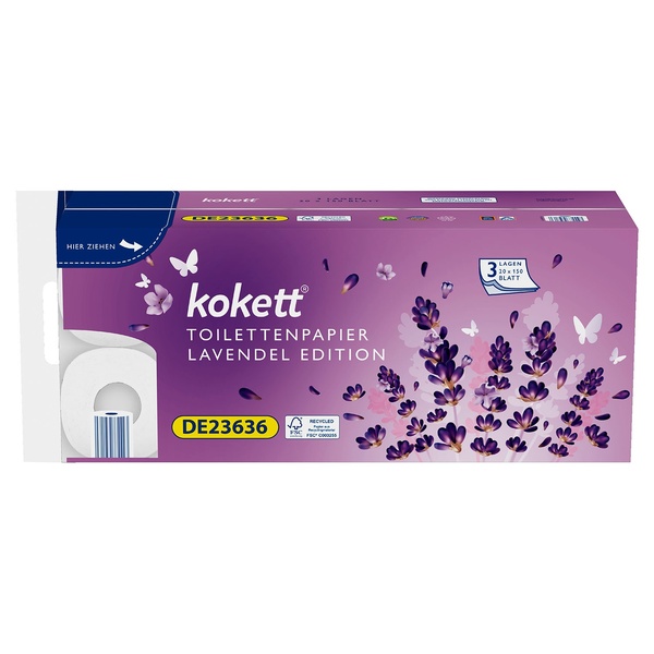 Bild 1 von KOKETT Toilettenpapier mit Lavendelduft