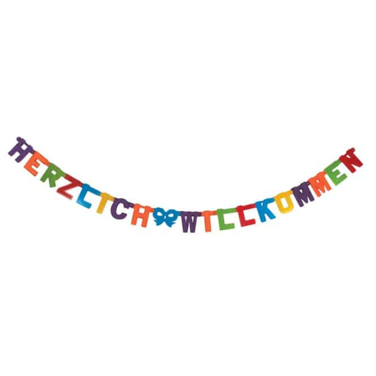 Bild 1 von Girlande - Herzlich Willkommen - ca. 2 m