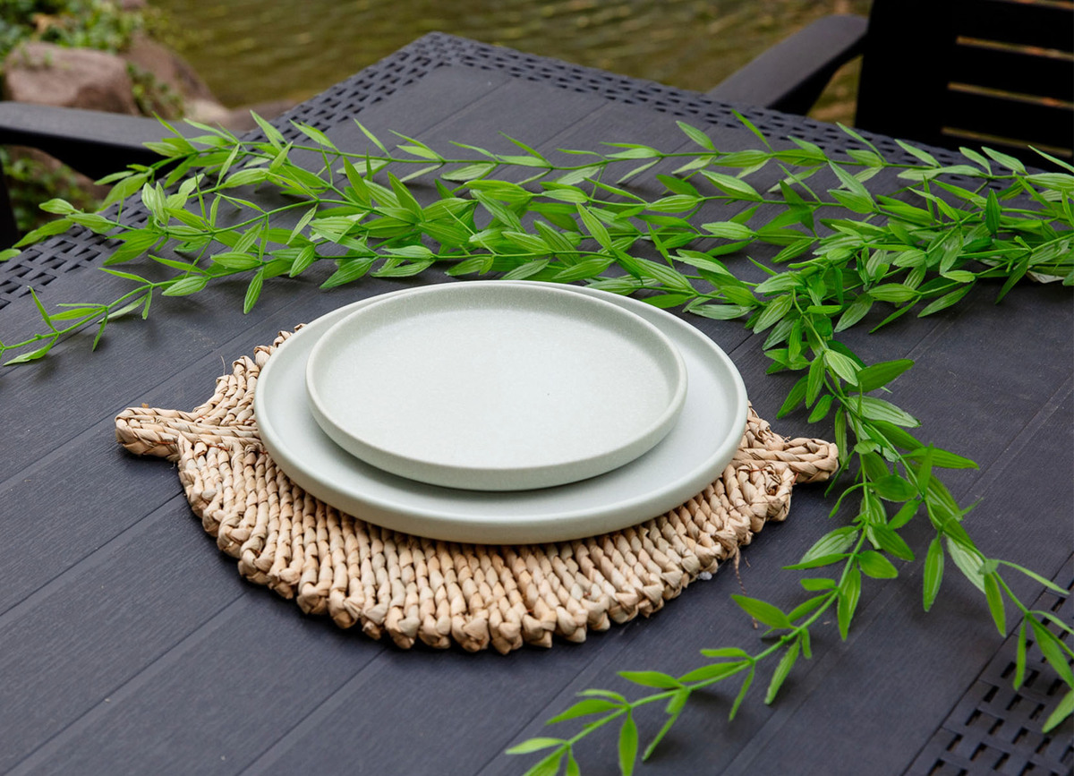 Bild 1 von Geflochtenes Platzset Leaf 41x37cm