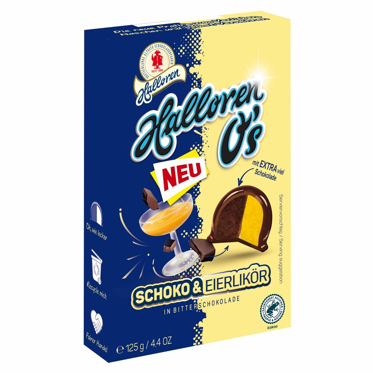 Bild 1 von Halloren O´s Pralinen 125 g