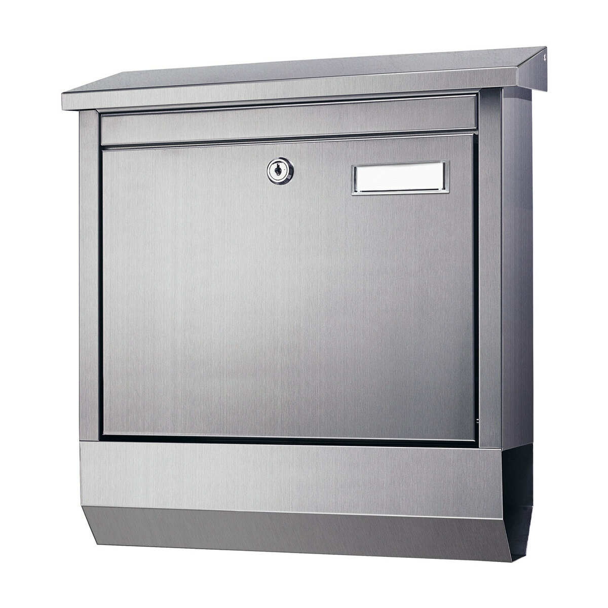 Bild 1 von WORKZONE 
                                            Edelstahl Briefkasten mit Zeitungsfach, Modell A