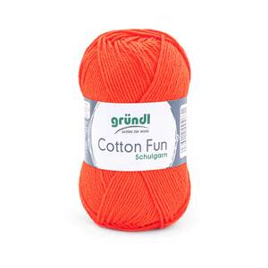 Wolle "Cotton Fun" 50 g orange
