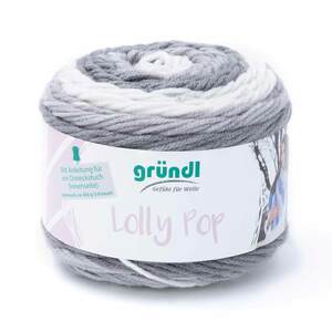 Wolle "Lolly Pop" 150 g Silver Swirl