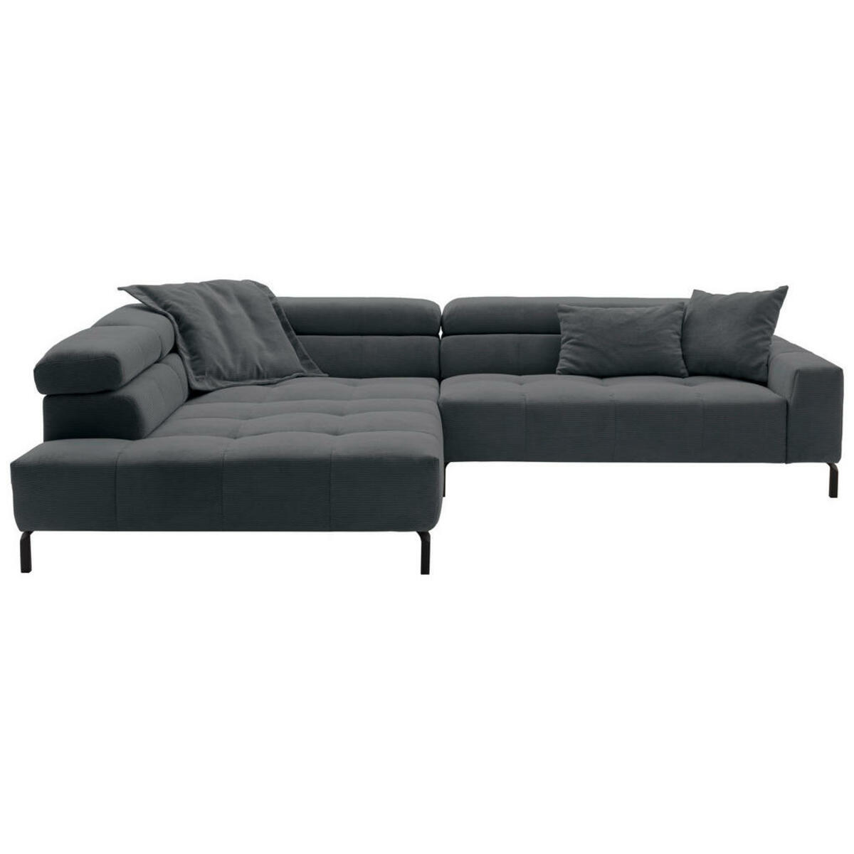 Bild 1 von Hom`in ECKSOFA Anthrazit