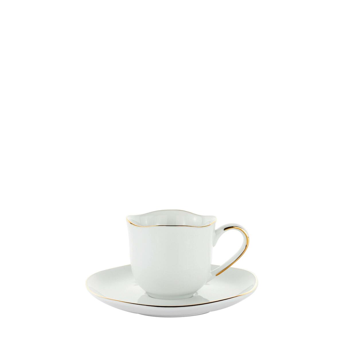 Bild 1 von Espressotasse mit Untertasse Onix aus Porzellan ca. 110ml