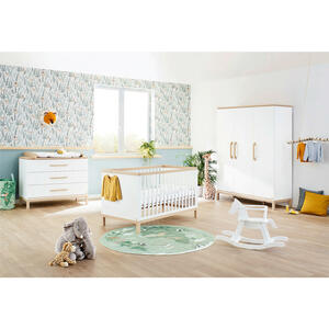 XXXLutz BABYZIMMER Weiß, Ahorn