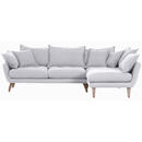 Bild 1 von Ambia Home ECKSOFA Hellblau