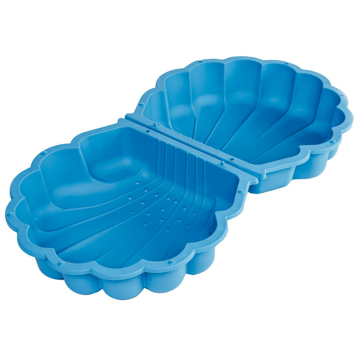 Bild 1 von Sandmuschel aus blauem Kunststoff inklusive Deckel