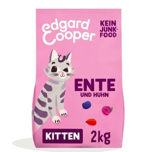 Edgard & Cooper Kitten Huhn und Ente 2 kg