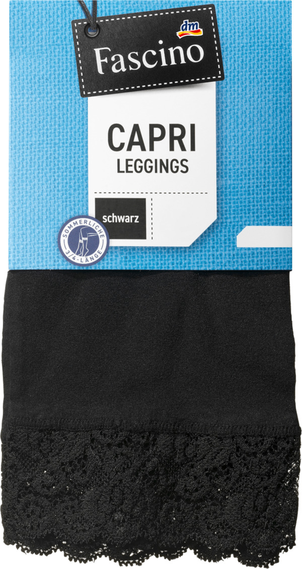Bild 1 von Fascino Capri-Leggings, Gr. 42/44, schwarz