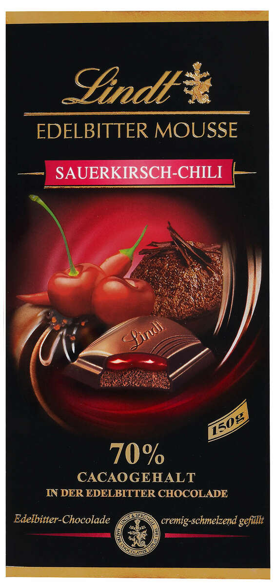 Bild 1 von LINDT Schweiz. Schokolade Edelbitter Mousse