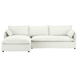Livetastic ECKSOFA Weiß