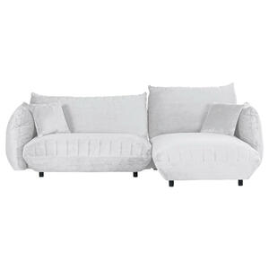 Carryhome ECKSOFA Weiß