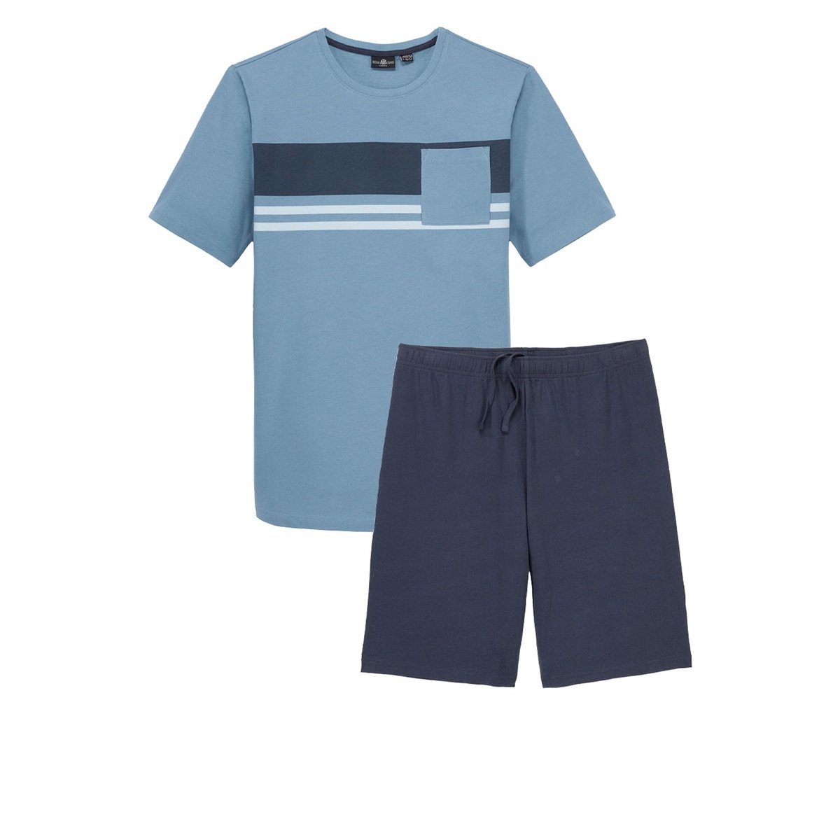 Bild 2 von ROYAL CLASS CASUAL Herren Shorty-Pyjama