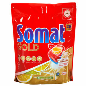 Somat Spülmaschinen Tabs Zitronen-Limette