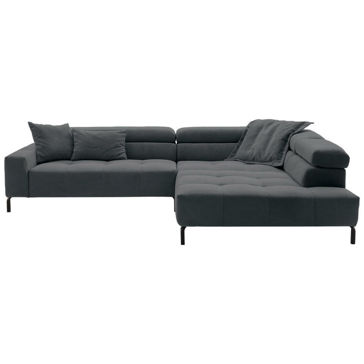 Bild 1 von Hom`in ECKSOFA Anthrazit