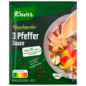 Knorr Feinschmecker 3 Pfeffer Sauce