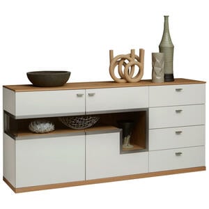 Dieter Knoll SIDEBOARD Weiß, Eiche