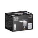Bild 3 von V-TAC 17W LED Wandlicht mit Sensor Schwarz Quadrat 4000K IP65