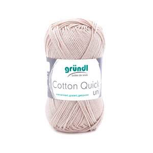 Wolle "Cotton Quick uni" 50 g sand