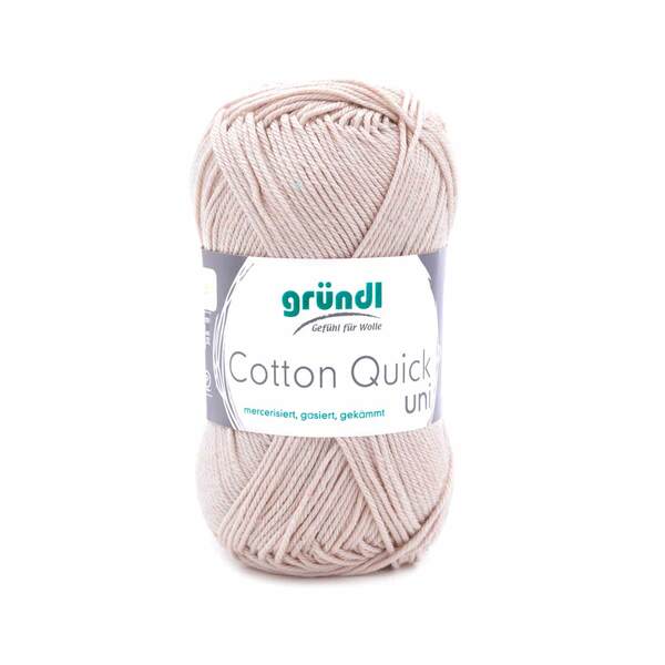 Bild 1 von Wolle "Cotton Quick uni" 50 g sand