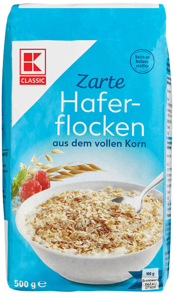 Bild 1 von K-CLASSIC Haferflocken